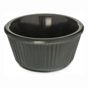 Carlisle S29103 - 4 Oz Ramekin, 3-3/8" Diameter, Black Melamine, Dishwasher Safe, BPA-Free 1 image