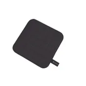 Carlisle UHP1010BK San Jamar Ultigrips Hot Pad, 10" x 10", Neoprene, Black 1 image