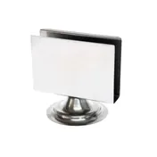 Concasse MCACCSER04 Counter-Type Napkin Dispenser, 4"x5" Stainless Steel, Compact Tabletop Accessory 1 image