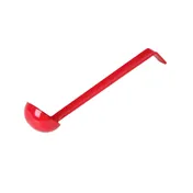 Concasse MCCPOL01R Plastic Salad Dressing Ladle, 1 oz Capacity, Black Finish, Food Safe Plastic 1 image