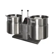 Cleveland TKET12T 24 Gallon Countertop Tilting 2/3 Steam Jacketed Electric Kettle w/ Center Support 1 image