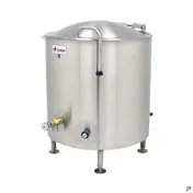 Legion LTI-60 60 Gallon Floor Stationary 2/3 Steam Jacketed Direct Steam Kettle w/ Quad-Leg Base 2 image