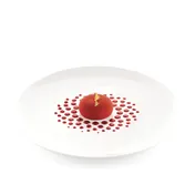 Louis Tellier STENCILGALASSIA Silicone Pastry Mold, 3.93" Dia. x 0.03" H, 0.08 oz., Uncoated 1 image