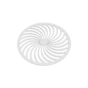 Louis Tellier STENCILGALETTE02 Silicone Mold, 8.26" Dia X 0.09" H, Uncoated, Fits 7.08" Galette 2 image