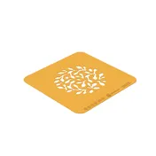Louis Tellier STENCILRAMO Stencil Mold, 3.93" Diameter By 0.03" Height, Silicone Uncoated 2 image