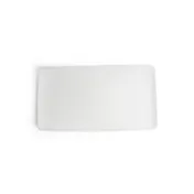Ariane Porcelain AARARN000011002 Rectangular Platter, 14 1/6" x 7 7/8", Warm White - 6/Case 1 image