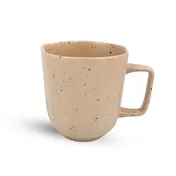 Ariane Porcelain AERARN512054035 China Mug, 11.5 Oz Dark Sand Dotts Porcelain Non-Stackable - 6/Case 1 image