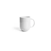 Ariane Porcelain AVCARN000054036 - 12-13 oz Ivory Porcelain Linear China Mug, 36 Cl, 6/Case 1 image