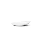 Ariane Porcelain AVCARNA70014016 China Saucer, 6.5" Round Porcelain, Oxide Pearl White, 12/Case 1 image