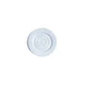 Ariane Porcelain DPRARN13A014013 Glacier Eclipse Porcelain Saucer, 5 1/8" (13 cm), 12/Case 1 image