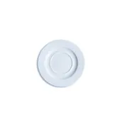 Ariane Porcelain DPRARN13A014017 Prime Saucer, 6 2/3" (17 Cm), Glacier Eclipse, Porcelain - 12/Case 1 image