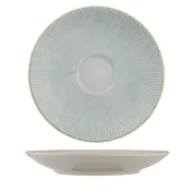 Ariane Porcelain DXRARN09T014001 Paros Aqua Square Saucer 6" (15 cm) Porcelain - 12/Case 1 image