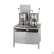 Groen 144061 10 Gallon Floor Tilting 2/3 Steam Jacketed Gas Kettle w/ 36" Cabinet, 200.000 BTU 1 image