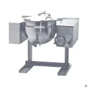 Legion TWWC-60 60 Gallon Wall Mount Tilting 2/3 Steam Jacketed Direct Steam Kettle 2 image