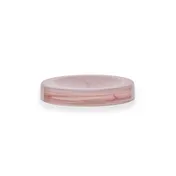 Ardacam 1982-3 Round China Bowl, 8.27" (8") Diameter, 5 oz Hollow Pink and White Glass Finish 1 image