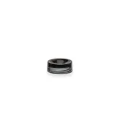 Ardacam 2164-43 China Bowl, 3.9" Diameter, 1.69 Oz Capacity, Hollow Round Black Glass 1 image
