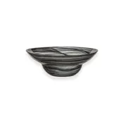 Ardacam 2197-43 11" 74oz Round China Bowl, Black Glass Finish, General Use, Estonia Made 1 image