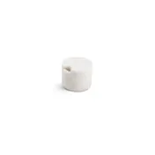 Chic 5314803 Sugar Jar, 3" White Marble China, Dishwasher, Microwave & Oven Safe 1 image