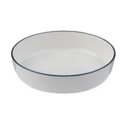 ID Fine 5321456 Round China Bowl, 39.6 oz, 8.25"W x 2.11"D x 9.5"H, Dishwasher Safe, Modest Navy 1 image