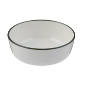 ID Fine 5321593 5-Oz Round China Bowl 3.93"W x 1.13"D x 8.2"H Modest Green Dishwasher Safe 2 image