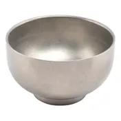 F2D 5322272 Metal Bowl - 4.7" Width, 14.2 oz, Round Stainless Steel, Silver Finish, Dishwasher Safe 1 image
