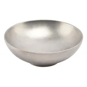 F2D 5322275 Round Stainless Steel Bowl, 7.1" Diameter, 24.3 oz Silver Finish, Dishwasher Safe 2 image