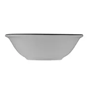 ID Fine 5324463 - 14oz China Bowl, 6" Diameter x 2" Height, Modest Black Finish, Dishwasher Safe 2 image