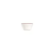 ID Fine 5337309 - Fine China Bowl, 3.94" Diameter, 7.10 Oz Capacity, Modest Maroon, Dishwasher Safe 1 image