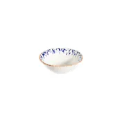 ID Fine 5340222 - 7.14" Blue Round Fine China Bowl, 21 oz Capacity, General Usage, Venecia Design 1 image