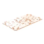 Carlisle 1041513 StorPlus Heat Drain Shelf, 1/1 Polyether Sulfone Amber, NSF, BPA-Free, Made in USA 2 image