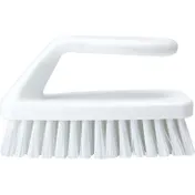 Carlisle 40024EC25 Bake Pan Lip Brush, 6" Tan Polyester Bristles, Foam-Injected Plastic Handle 1 image