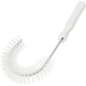 Carlisle 41100EC75 Sparta Hook Brush, 11-1/2" Green Plastic Handle, Bristles, BPA Free - 1/Case 1 image