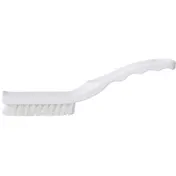 Carlisle 42022EC26 Sparta Detail Brush, 9" Pink Plastic Wand, Polyester Bristles 1 image
