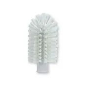 Carlisle 45003EC25 Pipe & Valve Brush, 3" Diameter, Polyester Bristles, Tan Plastic Handle - 1 Each 1 image