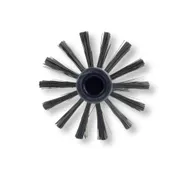 Carlisle 45004EC03 Pipe & Valve Brush, 4" Diameter, Polyester Bristles, Black Plastic Handle 2 image