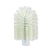 Carlisle 45004EC23 Sparta Pipe & Valve Brush, 4" Diameter, Polyester Bristles, Gray Plastic Handle 1 image