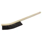 Carlisle 4541103 Grill Brush, 24" Long, 9"L x 2"H Horsehair Bristles, Black Handle 1 image