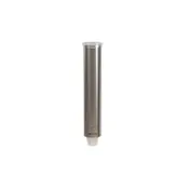 Carlisle C4150SS Wall Mount Cup Dispenser, 16" Tube, Stainless, Fits 3-4.5oz Cone & 3-5oz Flat Cups 1 image