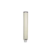 Carlisle C4210PFSD Wall Mount Cup Dispenser, 23" Tube, Polyethylene, Fits 4-10 Cups, 2-3/4"-3-3/8" 1 image