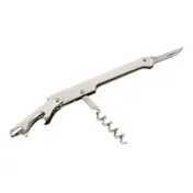 Concasse MCACCSC01 Corkscrew, 4-7/10" Stainless Steel, Skull Design, Silver Handle, Waiters Type 1 image