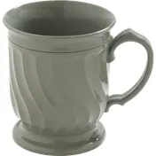Dinex DX300084 - Plastic Mug, 8 oz, Sage Green Turnbury Finish, Polypropylene, 48/Case 1 image