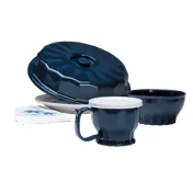 Dinex DX9000B50 - Tropez Plastic Mug, 8 oz (236 ml), Polypropylene, Midnight Blue - 48/Case 2 image