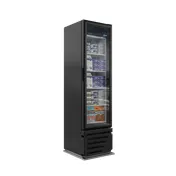 Imbera USA VR08 BW Merchandiser Refrigerator - 20-1/4" W, Black 1 image