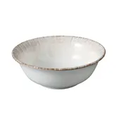 Yanco LE-306 - Legna Round Salad Bowl 6" x 2" 18 Oz White/Brown Microwave Safe - 1 Dozen 1 image