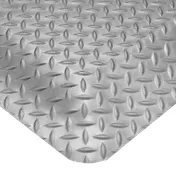 Cactus 1054F-4 Anti-Fatigue Floor Mat, 4' Wide, 9/16" Thick Vinyl, Diamond-Dekplate, Sold Per Foot 1 image