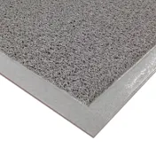 Cactus 1352M-B46 Newport Scraper Mat, 4' x 6', 3/8" Thick, 3M Vinyl Coil, Beveled Edges, Footing 1 image