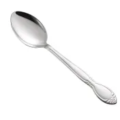 CAC China 3023-17 Solid Serving Spoon, 11-3/4"L, Extra Heavy Weight, 18/0 Stainless Steel 1 image