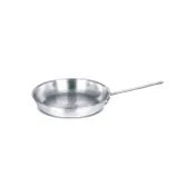 CAC China A1FP-14 Heavy Duty Aluminum Fry Pan, 14" Uncoated, Riveted Handle - No Cover 1 image