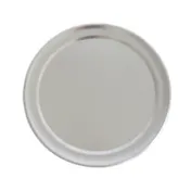 CAC China APZP-08W Commercial Pizza Pan, 8"-9" Round, Solid Wide Rim, Aluminum, NSF Certified 1 image