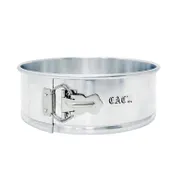 CAC China ASFA-093 Springform Pan, 9" dia. x 3" deep, Heat Tolerant to 450°F, Anodized Aluminum 1 image